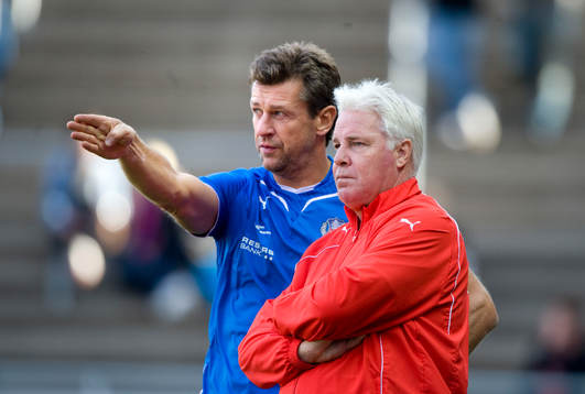 Sven Andersson och Conny Karlsson, tränare, Helsingborg