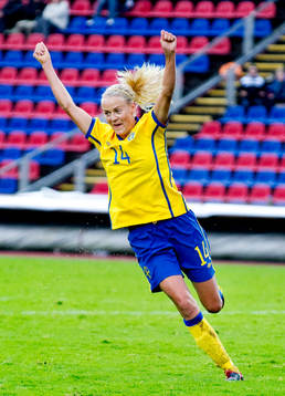 Josefine Öqvist, Sverige jubel