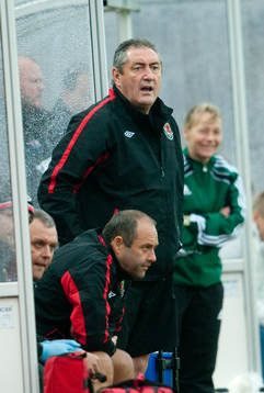 Terry Boyle, förbundskapten Wales