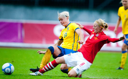 Nilla Fischer, Sverige, Sophie Ingle, Wales