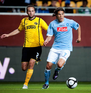 Edinson Roberto Cavani, Napoli, Mathias Florén, Elfsborg