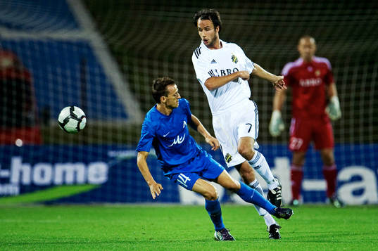 Veselin Minev, Levski, och Helgi Danielsson, AIK