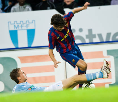 Fotboll, U17, Malmö FF - Barcelona