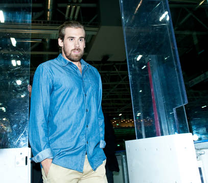 Ishockey, filminspelning Henrik Zetterberg
