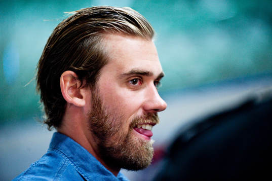 Ishockey, filminspelning Henrik Zetterberg