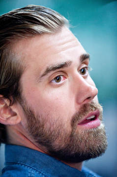 Ishockey, filminspelning Henrik Zetterberg