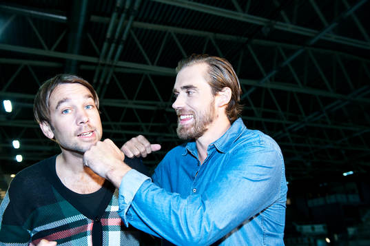 Ishockey, filminspelning Henrik Zetterberg