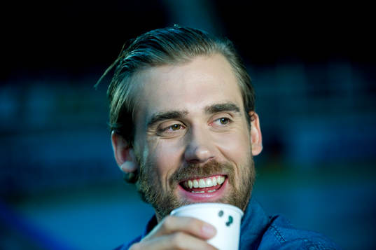 Ishockey, filminspelning Henrik Zetterberg
