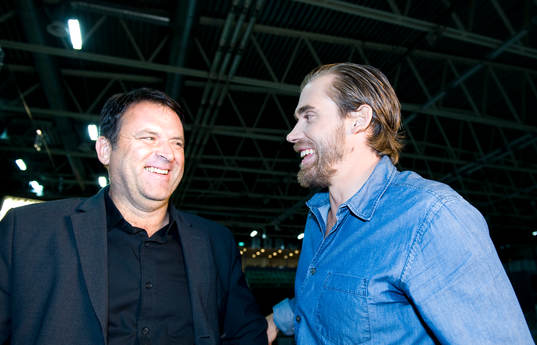 Ishockey, filminspelning Henrik Zetterberg