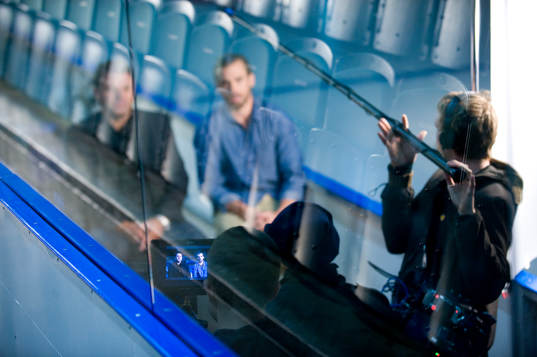 Ishockey, filminspelning Henrik Zetterberg