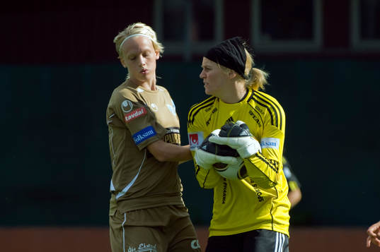 Linnea Liljegärd, Kopparbergs/Göteborg och Maja Åström,