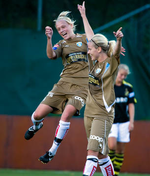 Linnea Liljegärd och Lisa Dahlkvist,