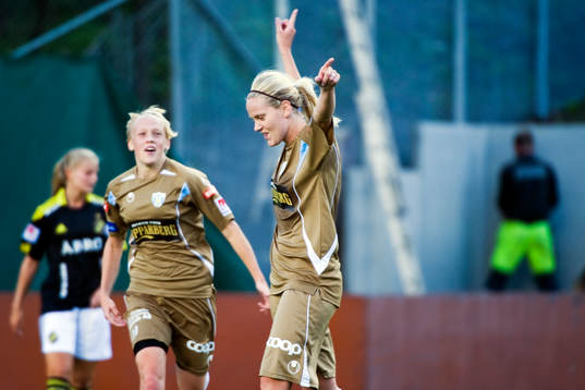 Linnea Liljegärd och Lisa Dahlkvist,