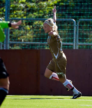 Linnea Liljegärd, Kopparbergs/Göteborg, jubel