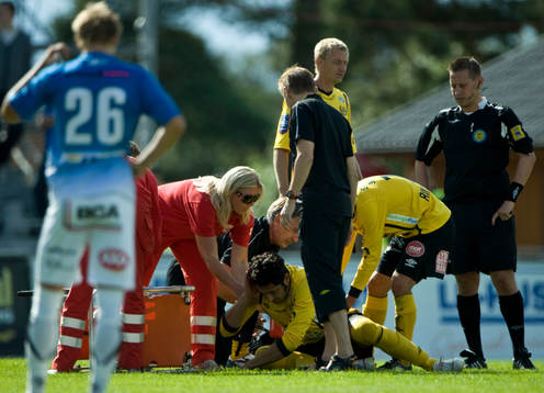 Juan Robledo, skada, Mjällby