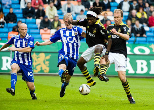 Bläddra bland fler bilder av Fotboll, Allsvenskan, AIK - Göteborg