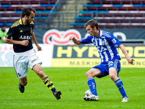 Helgi Danielsson, AIK och Elmar Bjarnason, Göteborg