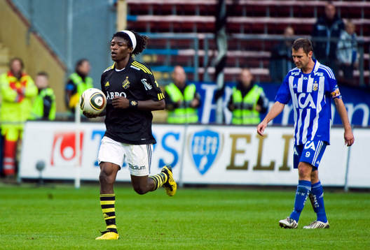 Mohamed Bangura, AIK och Stefan Selakovic, Göteborg
