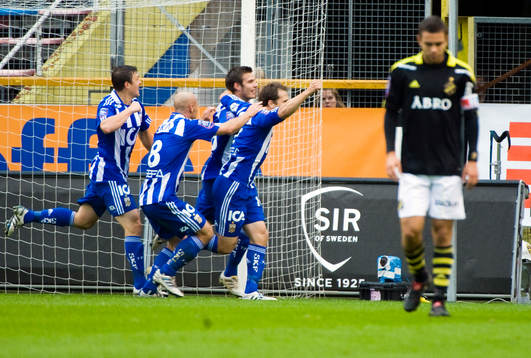 Elmar Bjarnason, Göteborg, jubel