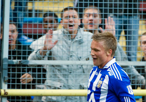 Niklas Bärkroth, Göteborg, jubel