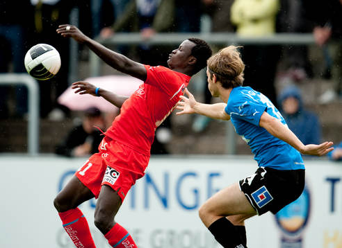 Abiola Dauda, Kalmar, Emil Salomonsson, Halmstads BK
