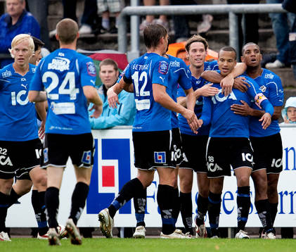 Marcus Olsson, Halmstad. Jubel