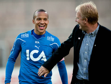 Marcus Olsson, Halmstad och tränare, Lasse Jacobsson