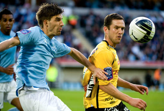 Muamet Asanovski, MFF och Martin Ericsson, Elfsborg