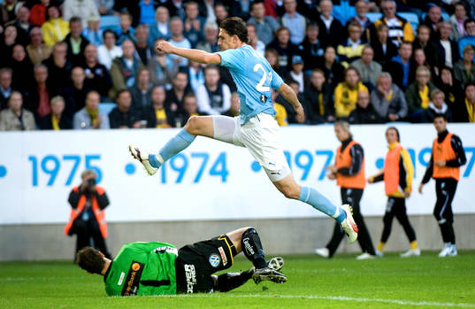 Agon Mehmeti, MFF och Ante Covic, Elfsborg, målvakt