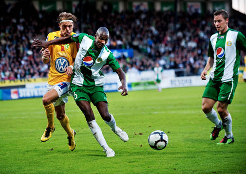 Kristoffer Fagercrantz, Jönköping, kämpar mot Jose