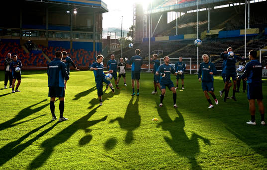 Fotboll, Träning Sverige A