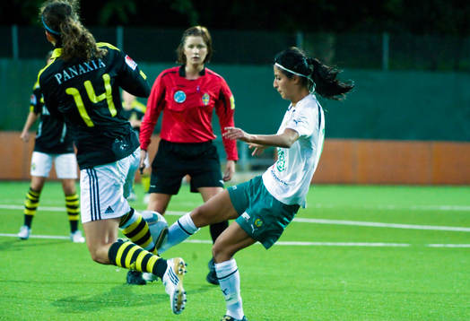 Nazanin Vaseghpanah, Hammarby tvåmålsskytt
