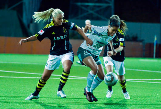 Petronella Ekroth, AIK och Tempest-Marie Norlin, Hammarby