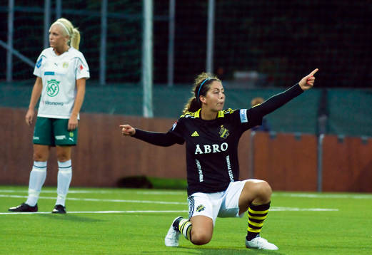 Fiona O Sullivan, AIK, jubel