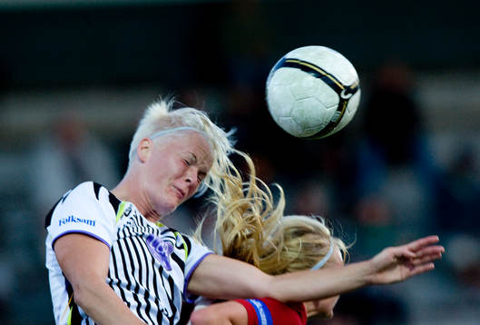 Nilla Fischer, Malmö, vinner nickduell