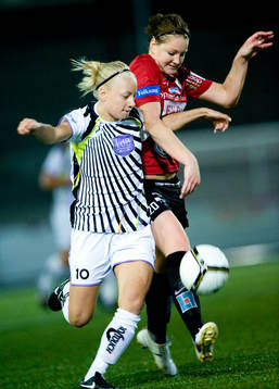 Sarah Storck, Malmö och Mia Carlsson, Kristianstad