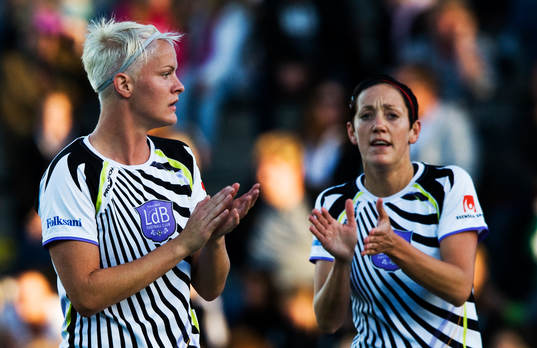 Nilla Fischer och Therese Sjögran