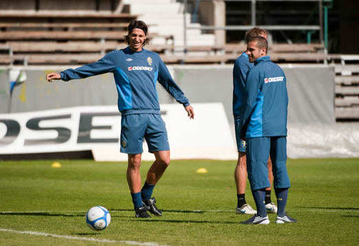Zlatan Ibrahimoivc och Emir Bajrami