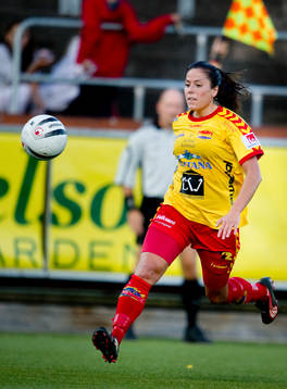 Madelaine Edlund, Tyresö springer offside