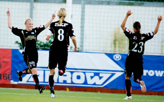 Linnea Liljegärd, Johanna Almgren, Göteborg jubel