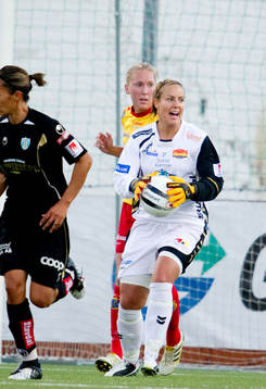 Carola Söberg, målvakt Tyresö