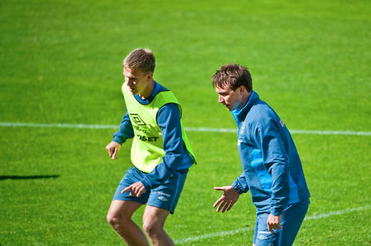 Pontus Wernbloom och Kim Källström