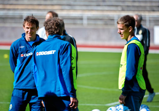 Kim Källström och Pontus Wernbloom