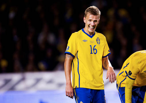Pontus Wernbloom, Sverige, skrattar