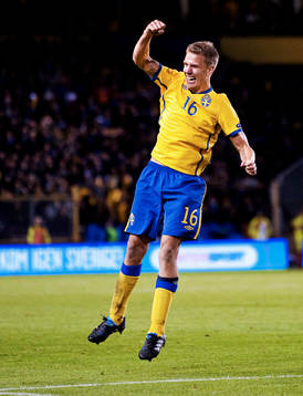 Pontus Wernbloom, Sverige, jubel