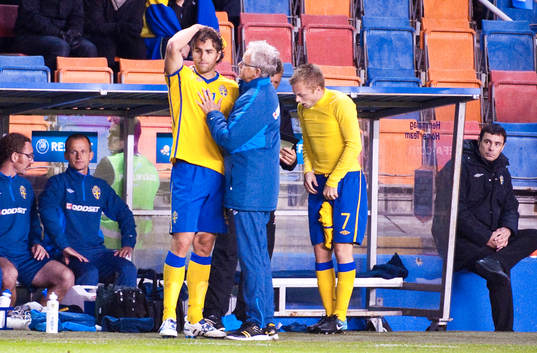 Johan Elmander, Sverige slår ihop med Zsolt Laczko, Ungern