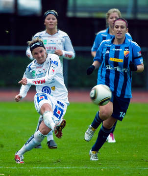 Fotboll, dam, Damallsvenskan, Djurgården - Linköping