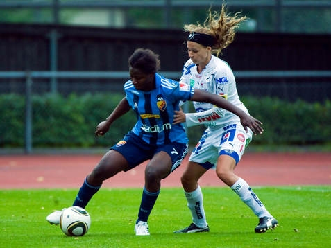 Sarah Michel, Djurgården och Charlotte Rohlin, Linköping