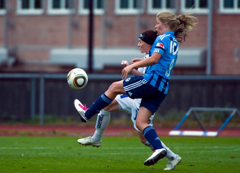 Maja Krantz, Linköping och Klara Lindberg, Djurgården