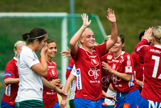 Therese Brogårde, Hammarby och Marie Ståhlberg, Örebro,